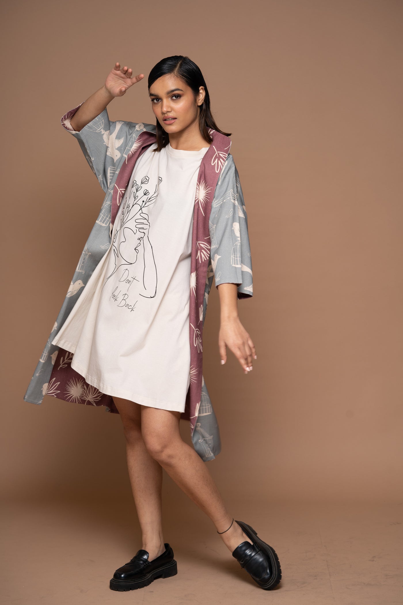 Freedom Reversible Long Trench Coat