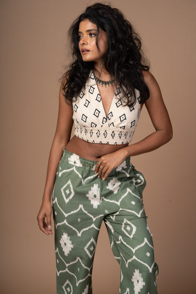 Ivory Reversible Plunge Panache Bralette