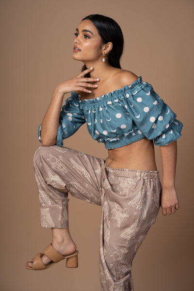 Blue Reversible Unveiled Beauty Bralette