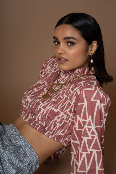 Mauve Reversible Urban Elegance Bralette
