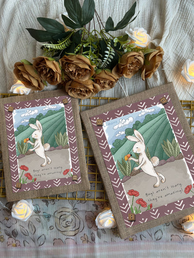 Bunny & Little Bug Wall Art