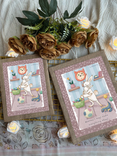 Mumma & Me Bunny Wall Art
