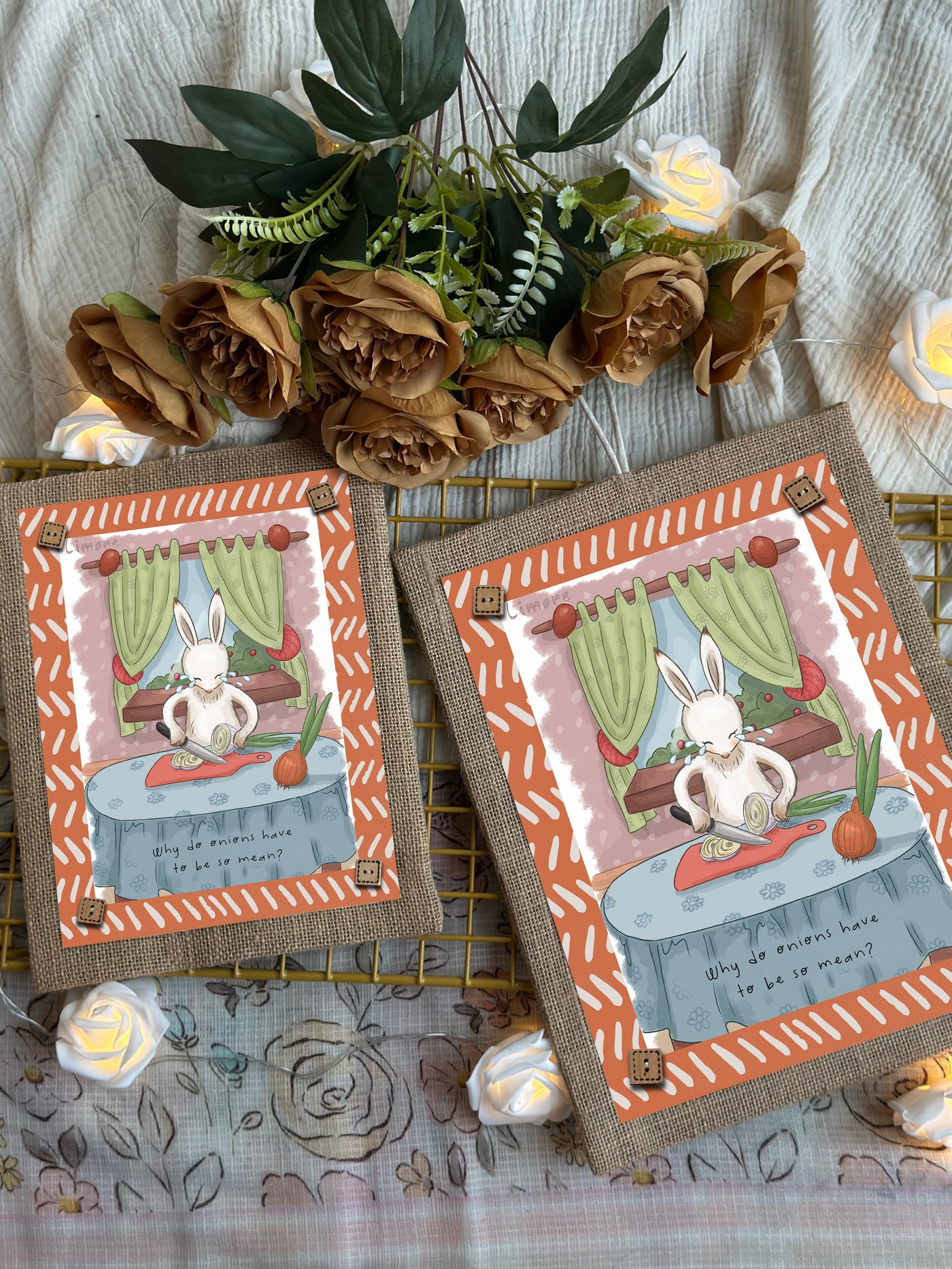 Bunny and the Onions Wall Art