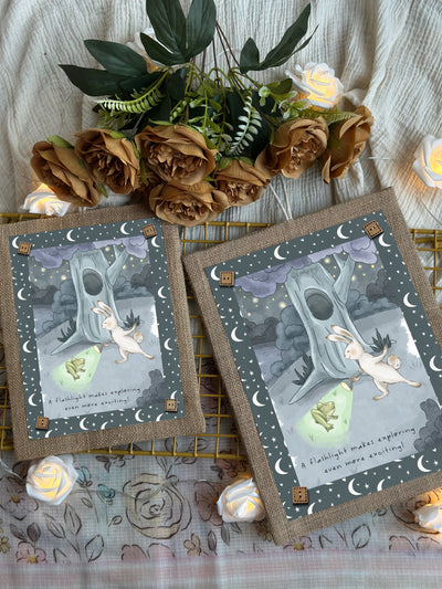 Bunny and the Torch Wall Art