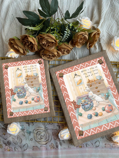 Bunny’s Clean-Up Time Wall Art