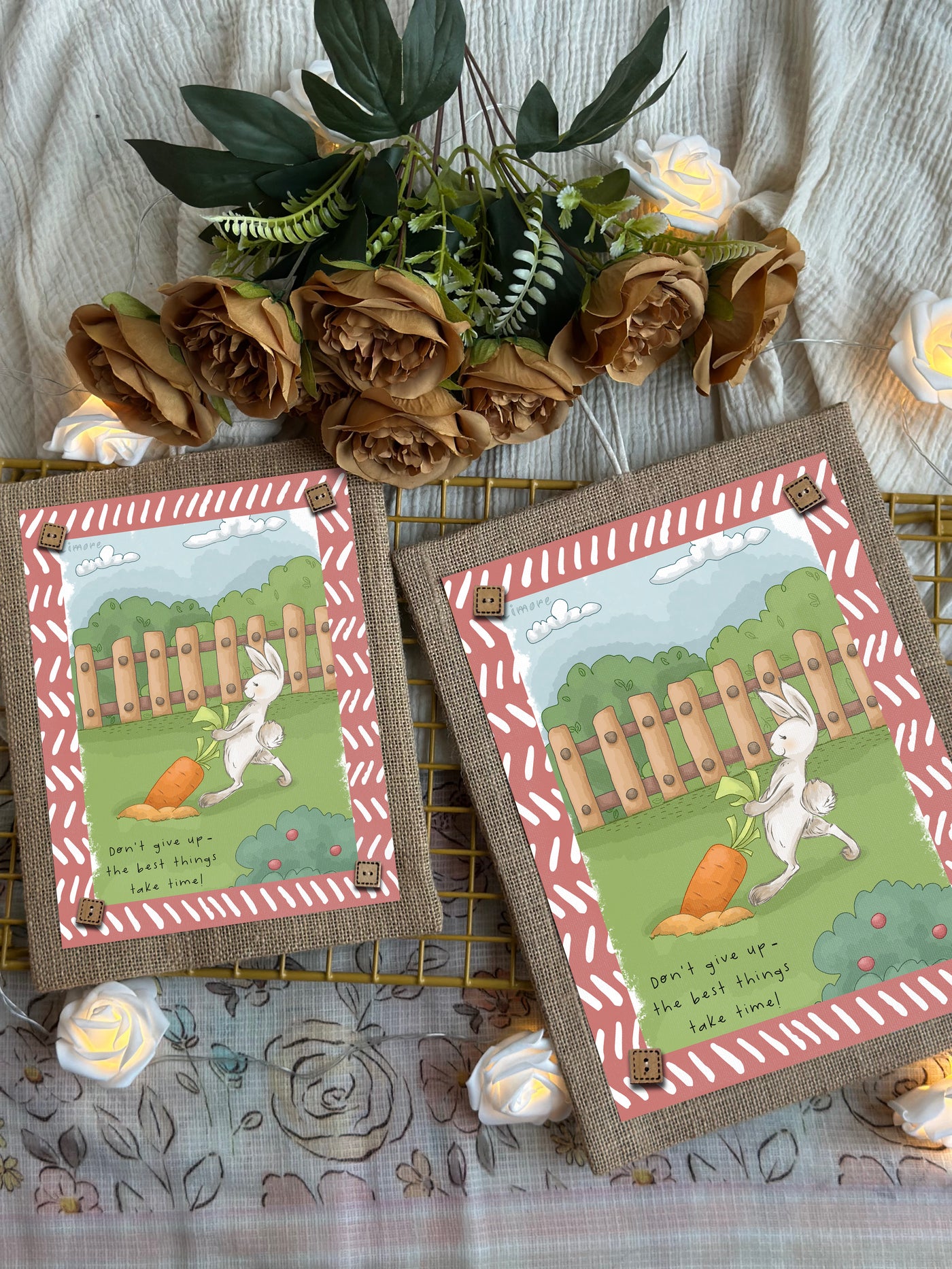 Bunny’s Determined Day Wall Art