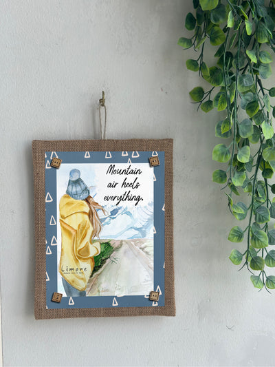 Fresh Air, Fresh Mind Boho Wall Art