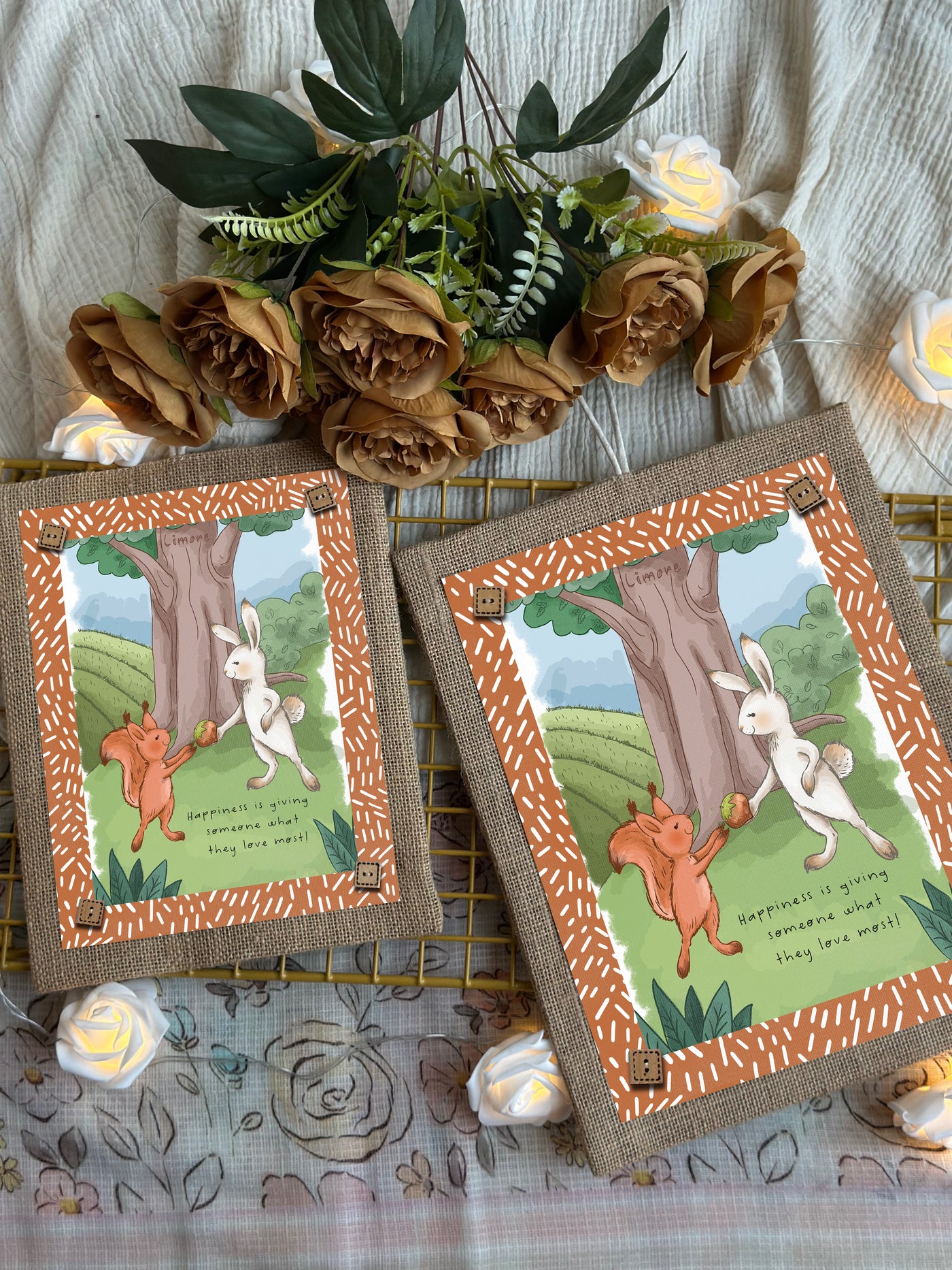 Bunny’s Sharing Joy Wall Art