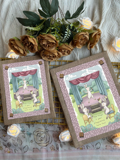Showtime Bunny Wall Art