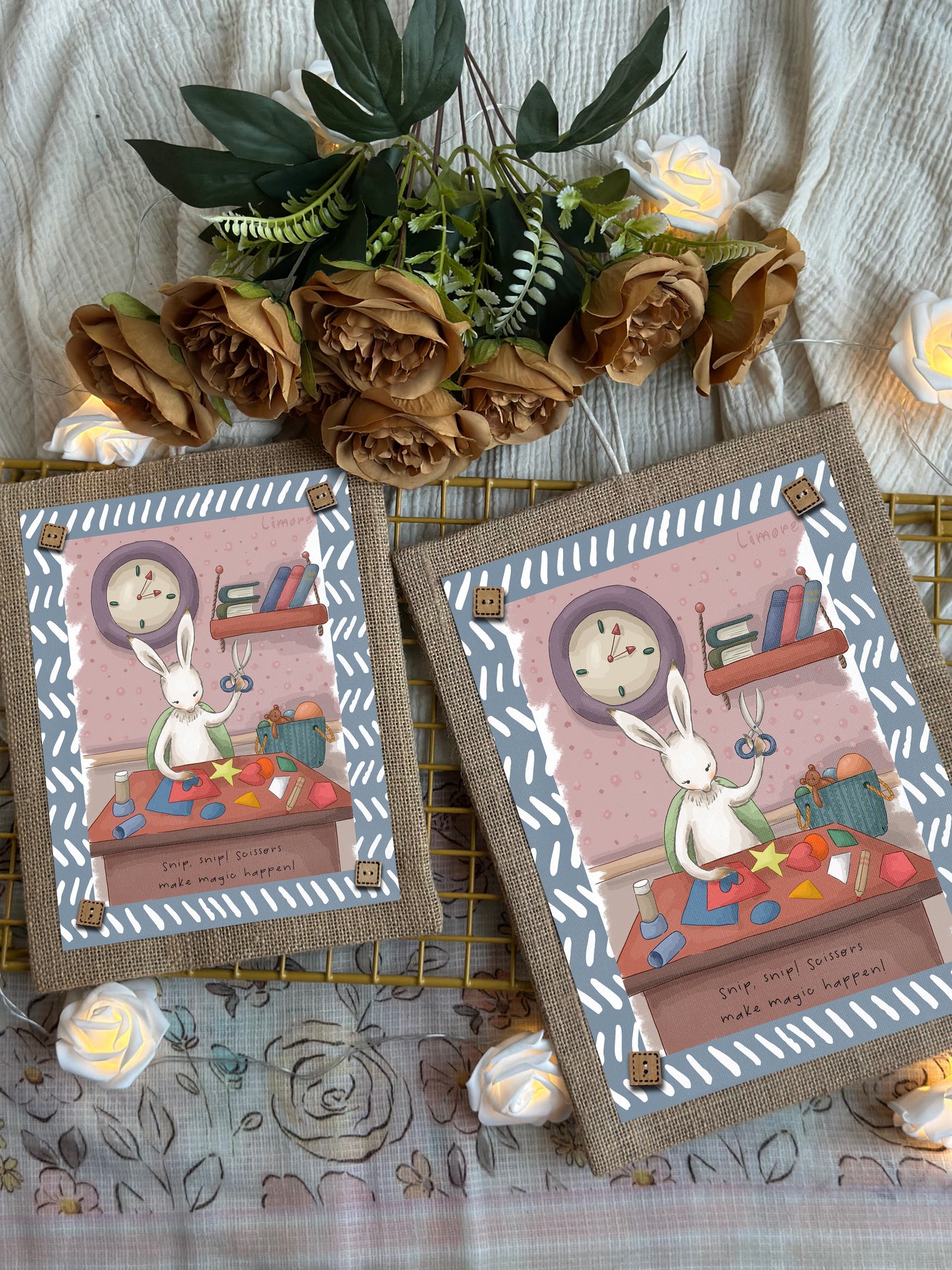 Bunny’s Snip Snip Wall Art