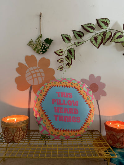 This Pillow Heard Things Cushion