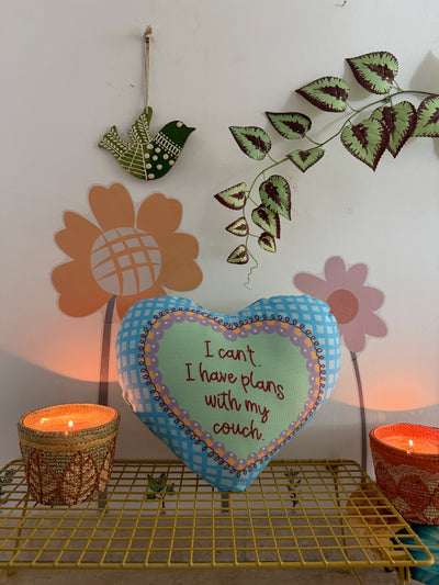 The Stay Home Plans Cushion