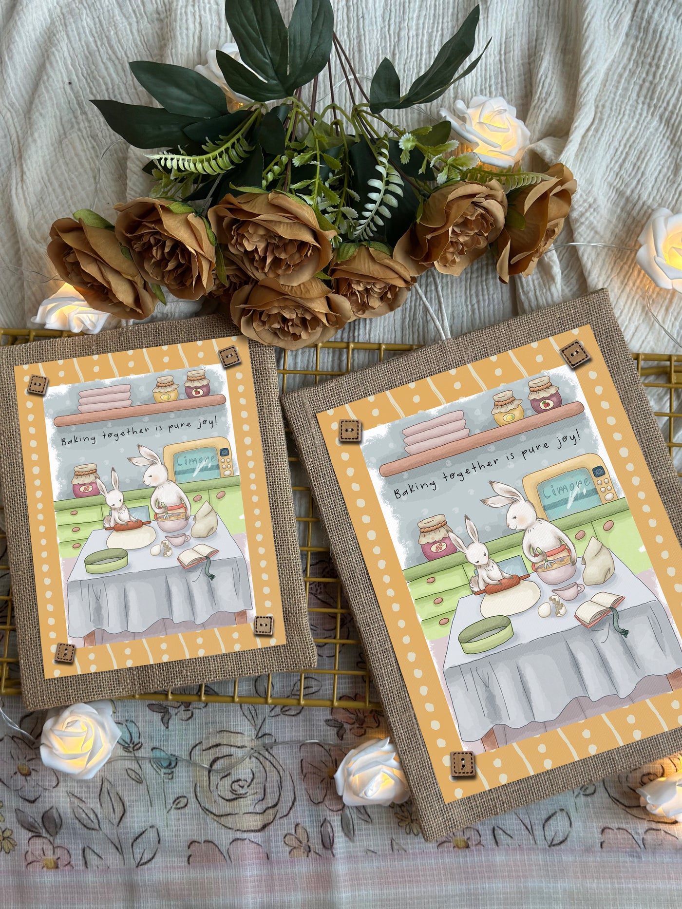 Bunny’s Baking Fun Wall Art