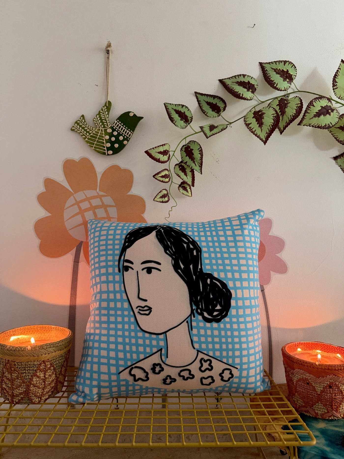 The Thoughtful Gaze Cushion