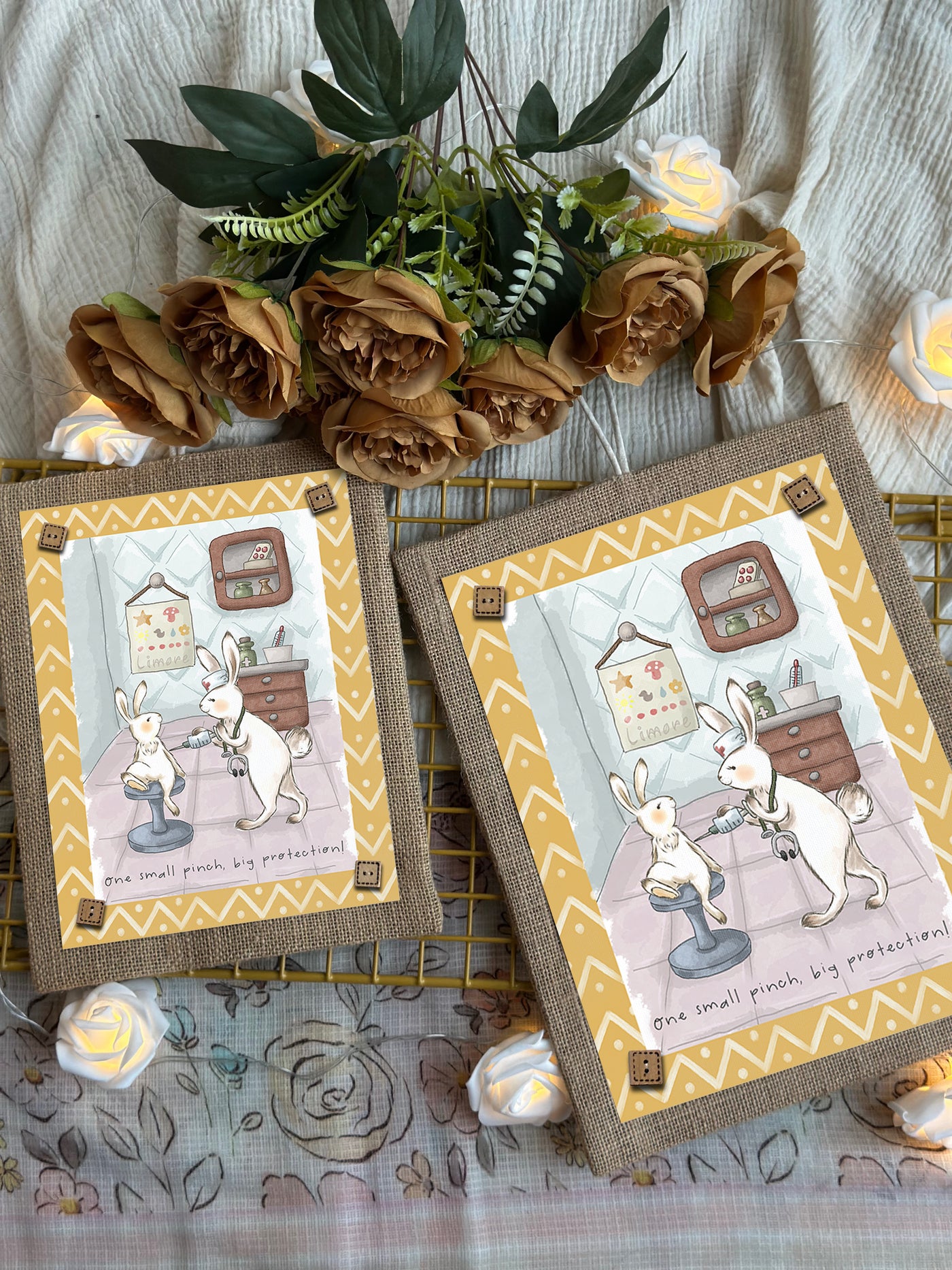 Brave Bunny Wall Art