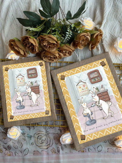 Brave Bunny Wall Art