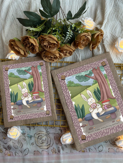 Bunny’s Donut Delight Wall Art