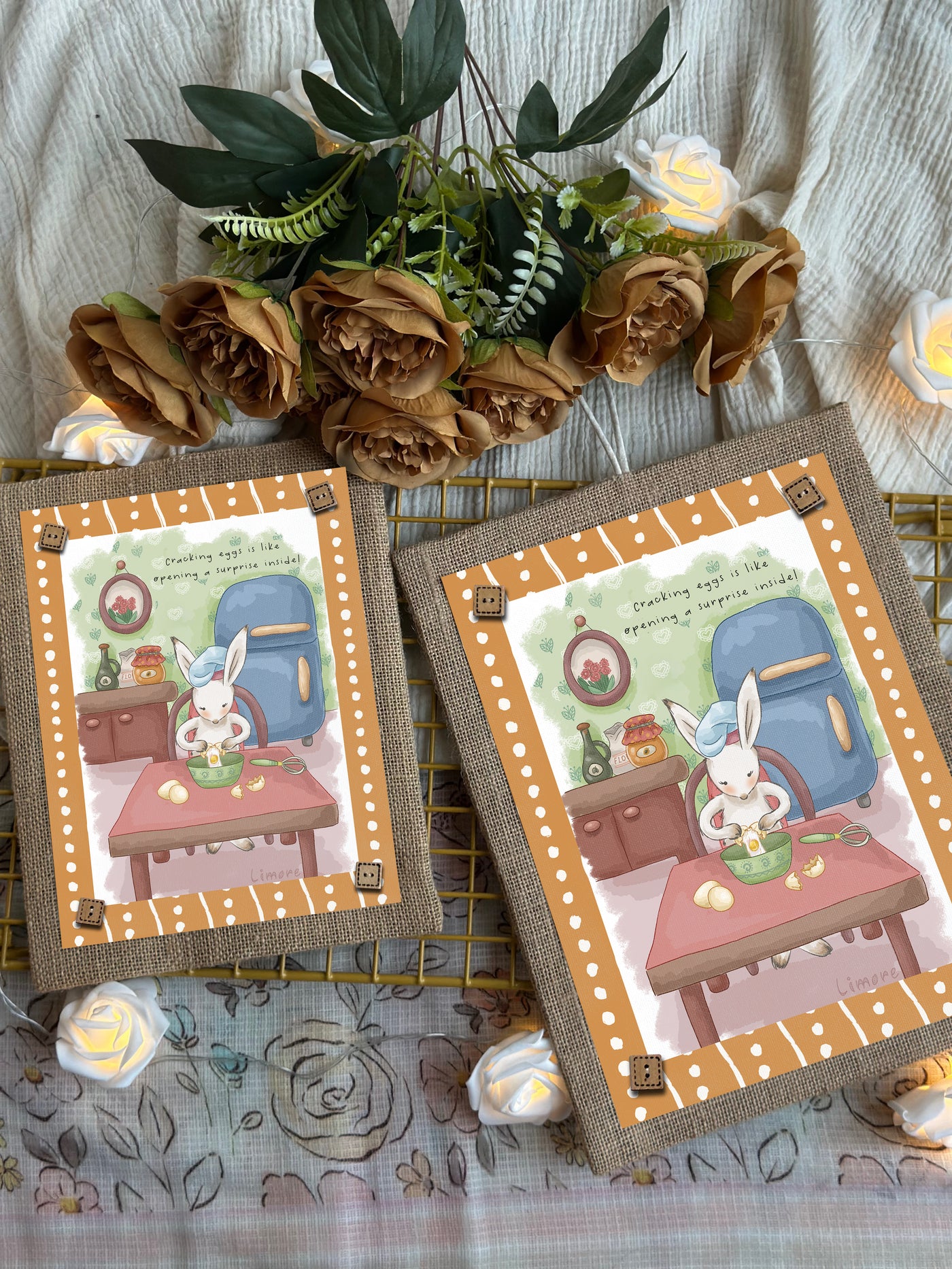 Little Chef Bunny Wall Art