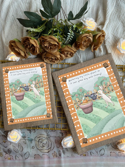 Bunny’s Garden Day Wall Art