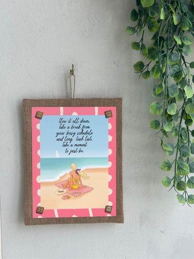 Beachside Bliss Boho Wall Art