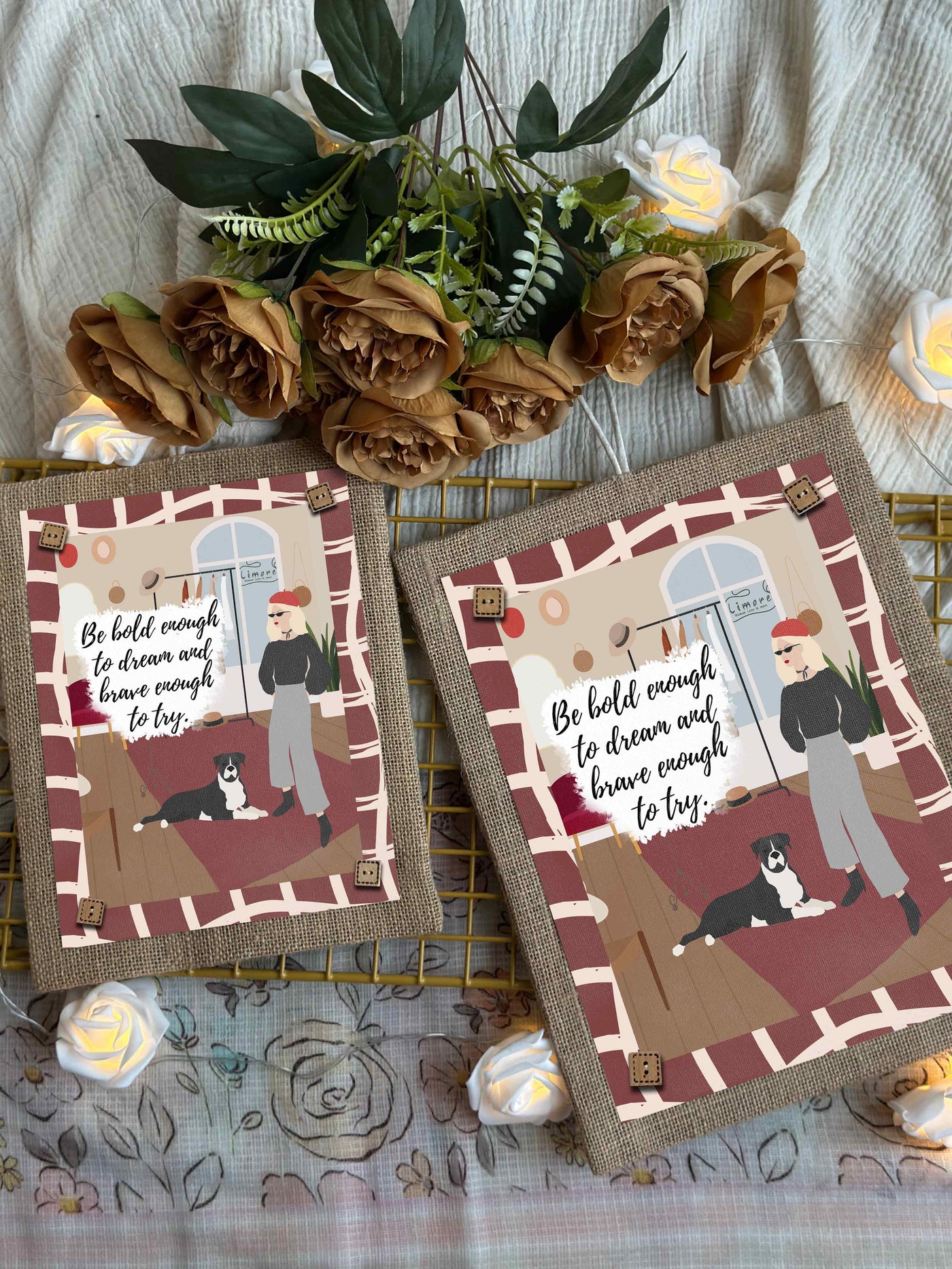 Courage to Try Boho Wall Art