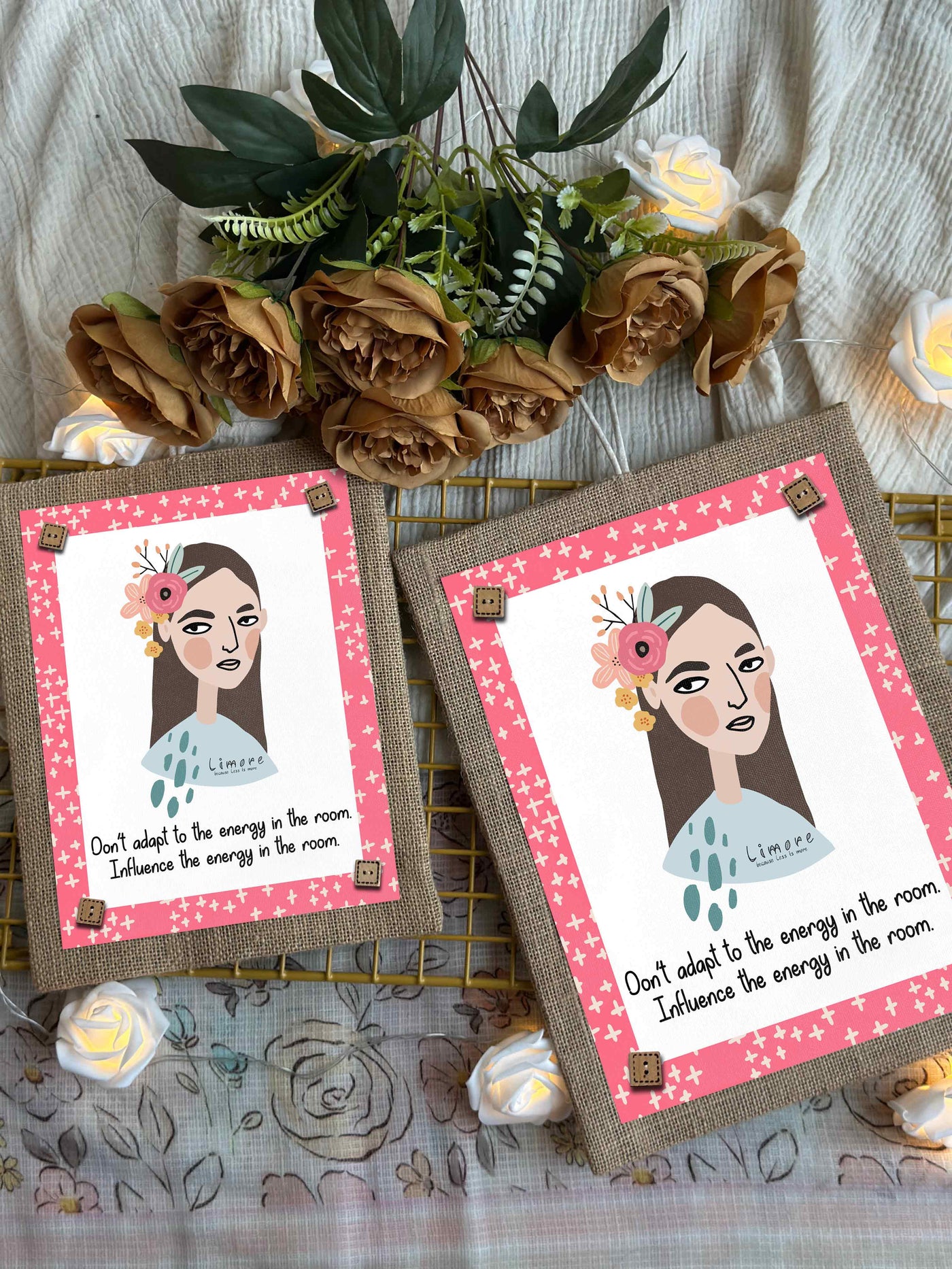 Quiet Power Boho Wall Art