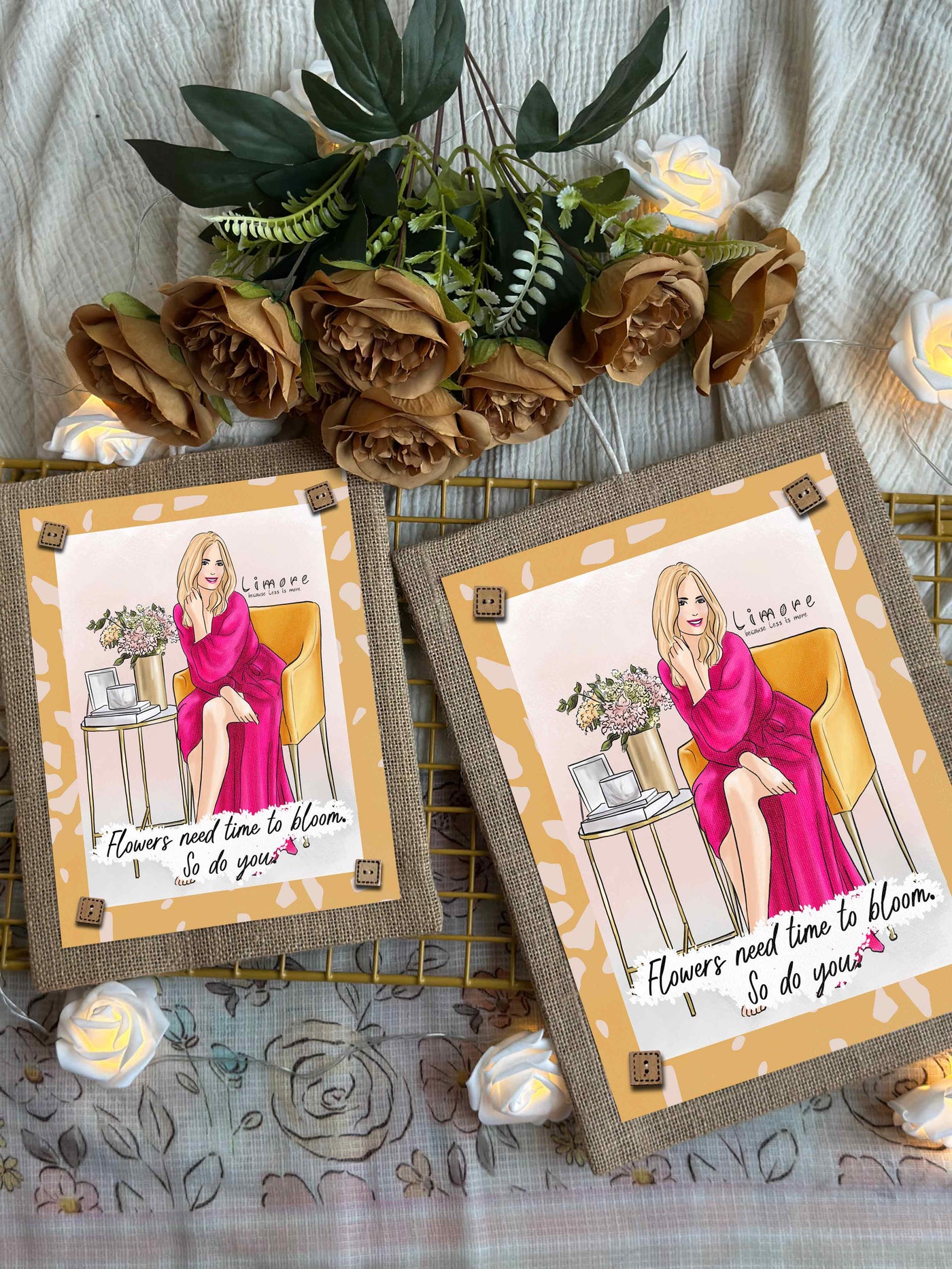 Quiet Bloom Boho Wall Art