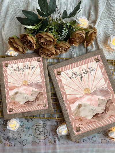 All in its Time Boho Wall Art