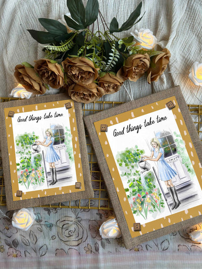 Slow and Steady Boho Wall Art