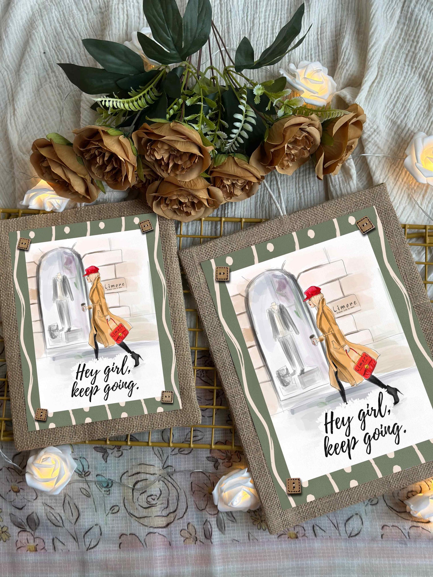 Keep Going Boho Wall Art