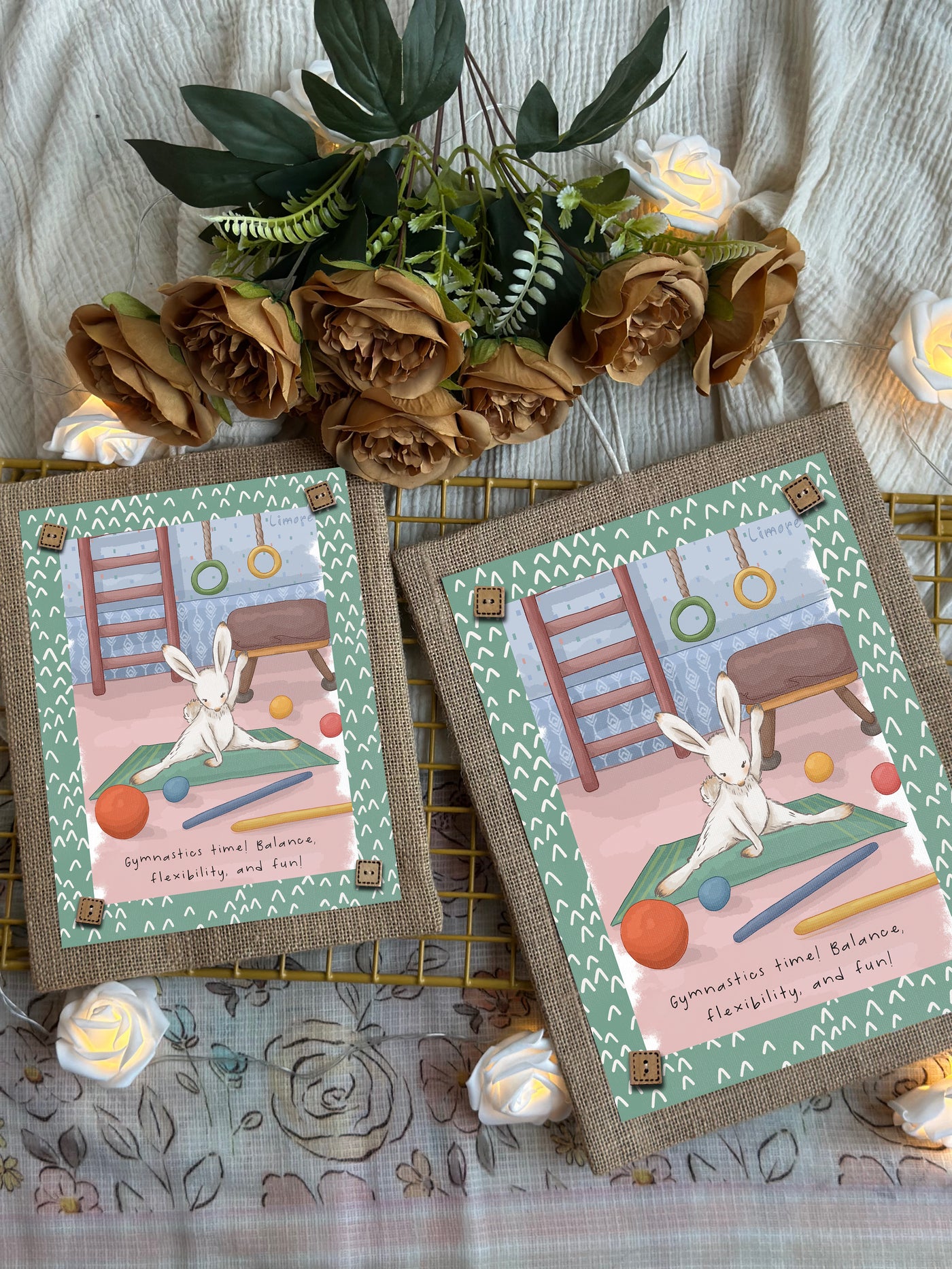 Balance Bunny Wall Art