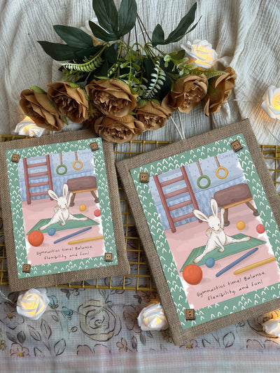 Balance Bunny Wall Art