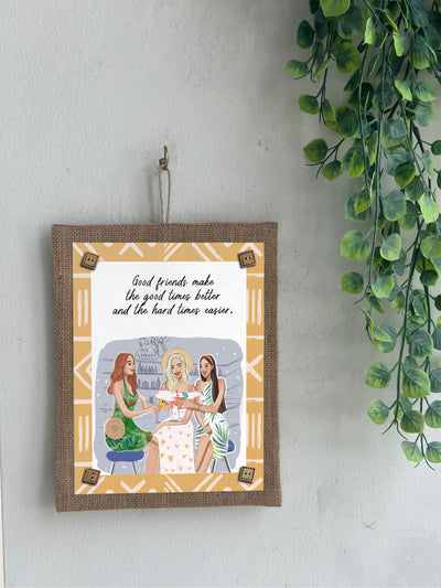 Unbreakable Bonds Boho Wall Art