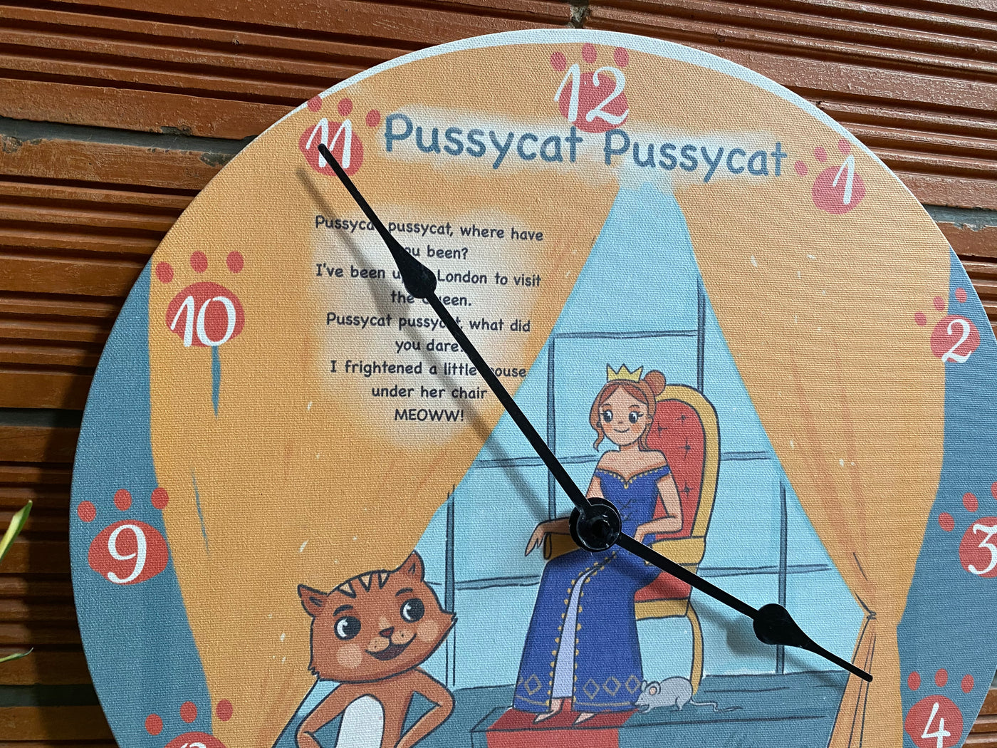 Pussycat Pussycat Clock