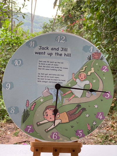 Jack and Jill Clock