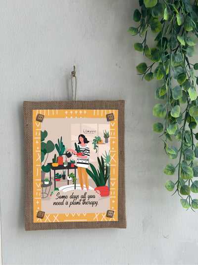 Green Therapy Boho Wall Art