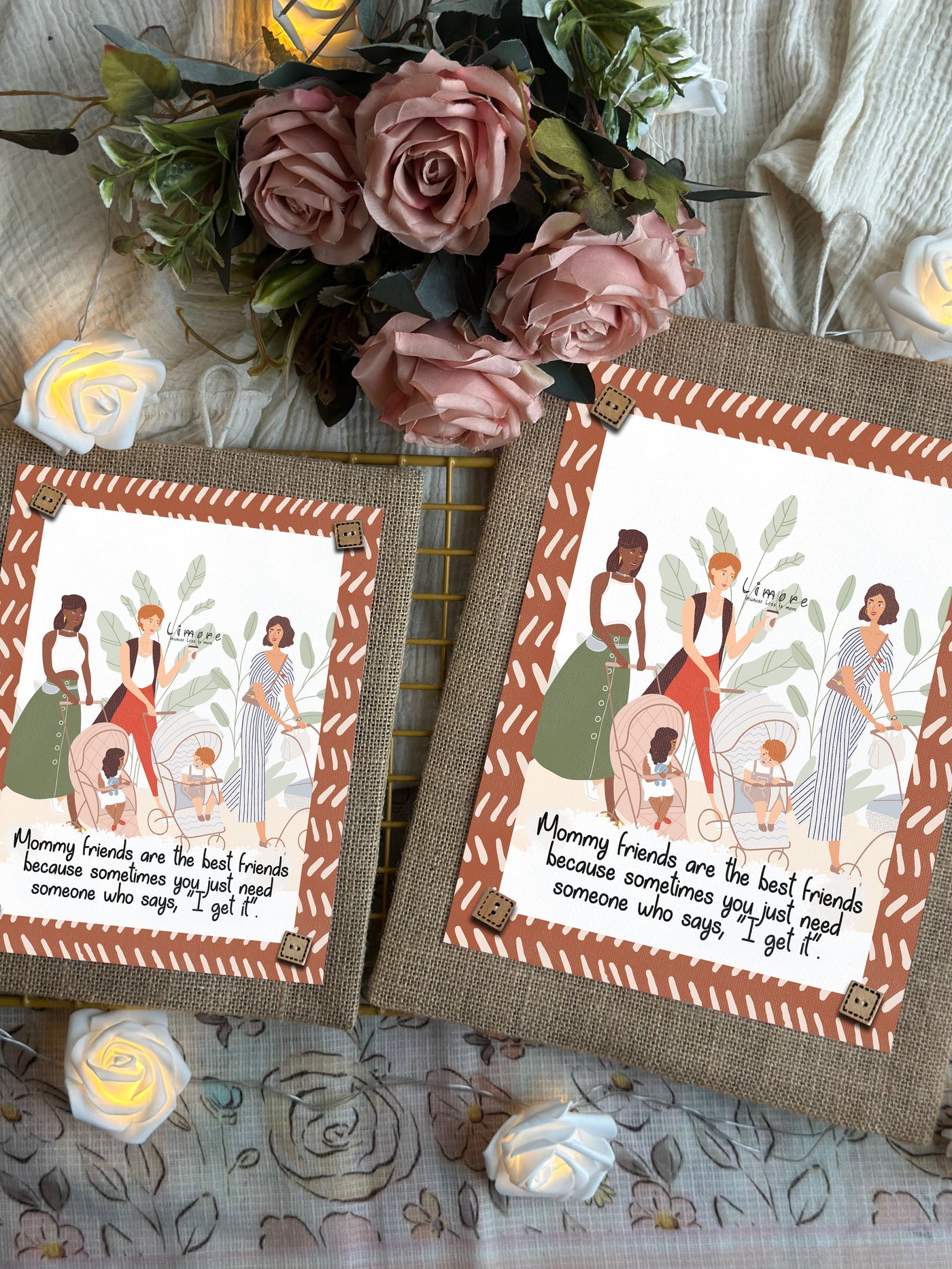 Mom Circle Boho Wall Art