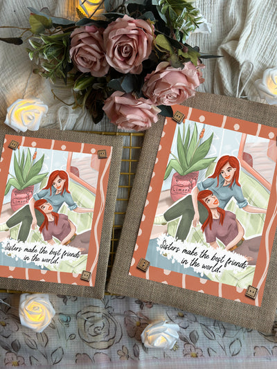 Heartfelt Bond Boho Wall Art