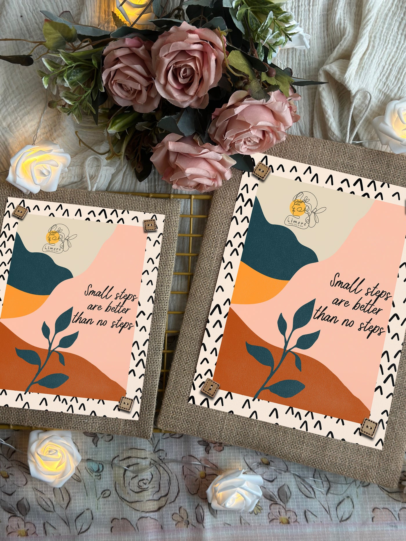 Every Step Counts Boho Wall Art