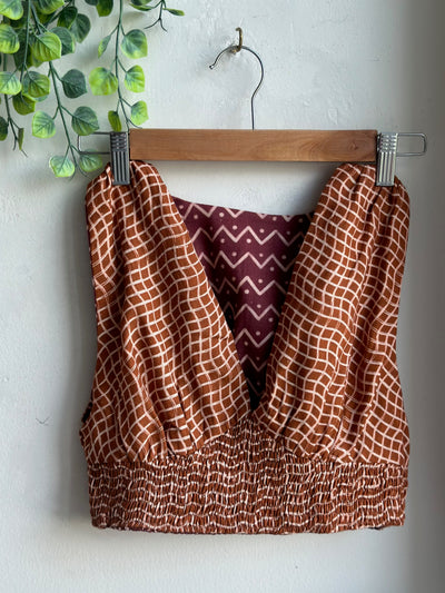 Marsala Reversible Plunge Panache Bralette