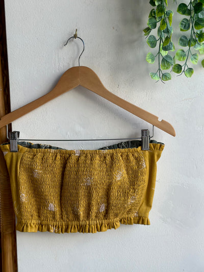 Yellow Reversible Butterfly Kiss Bralette