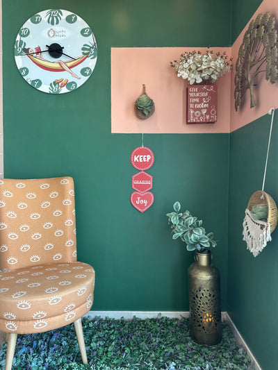 Keep Chasing Joy Minimalist Wall Art
