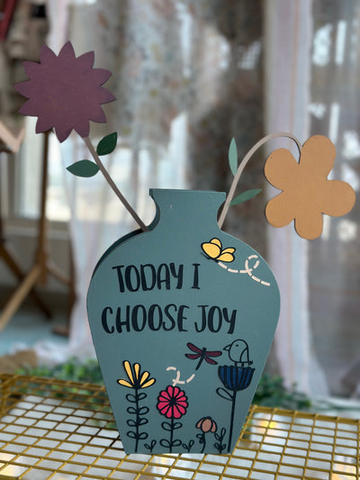 Today I choose Joy Desk/Wall Vase