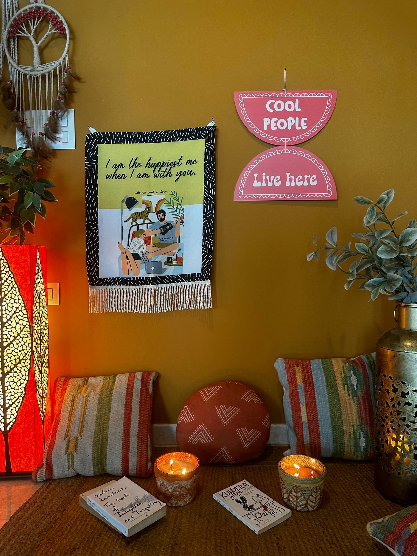 Cool People Live Here Minimalist wall art