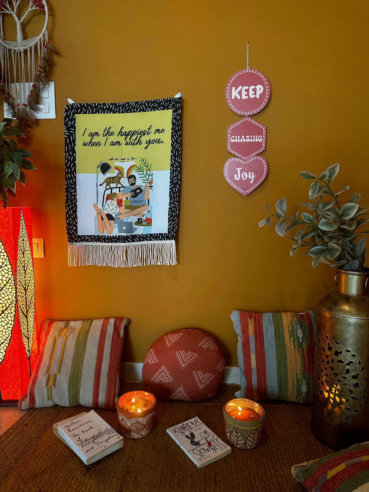 Keep Chasing Joy Minimalist Wall Art