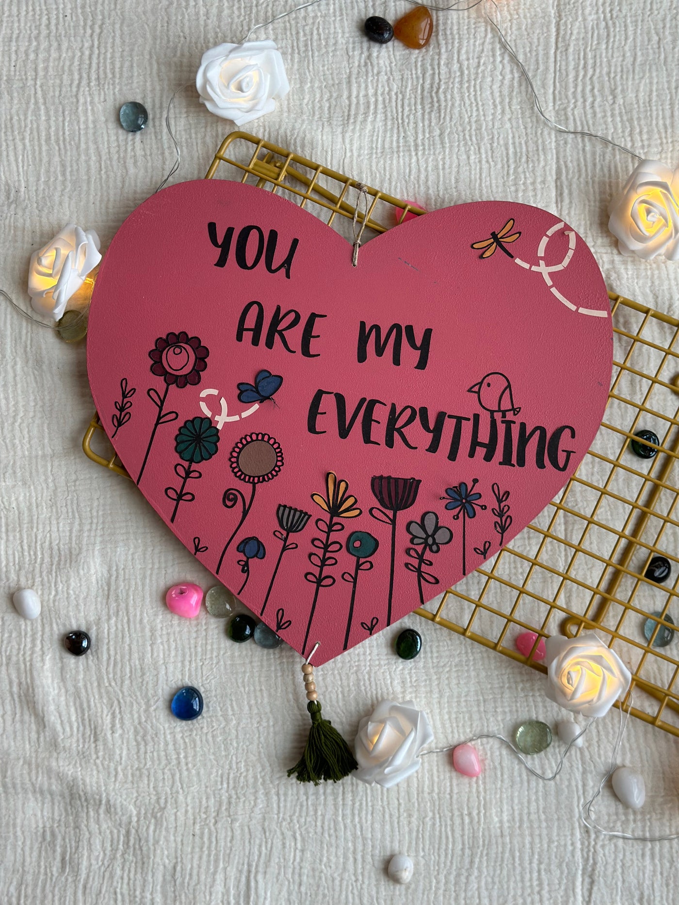 You are my everything - Enchanted Heart Wall Art