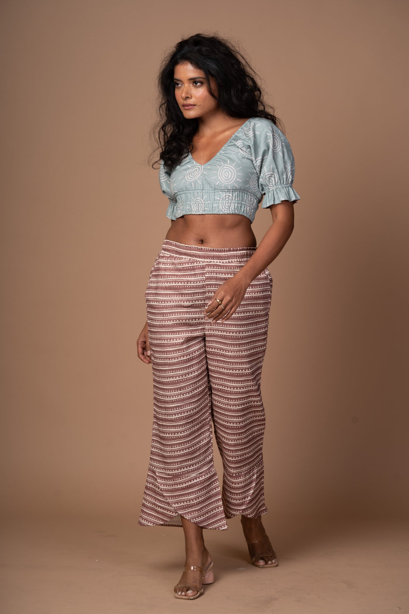 Sage Reversible Whispered V Bralette