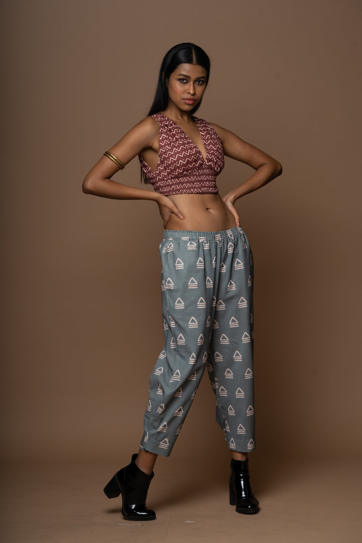 Marsala Reversible Plunge Panache Bralette