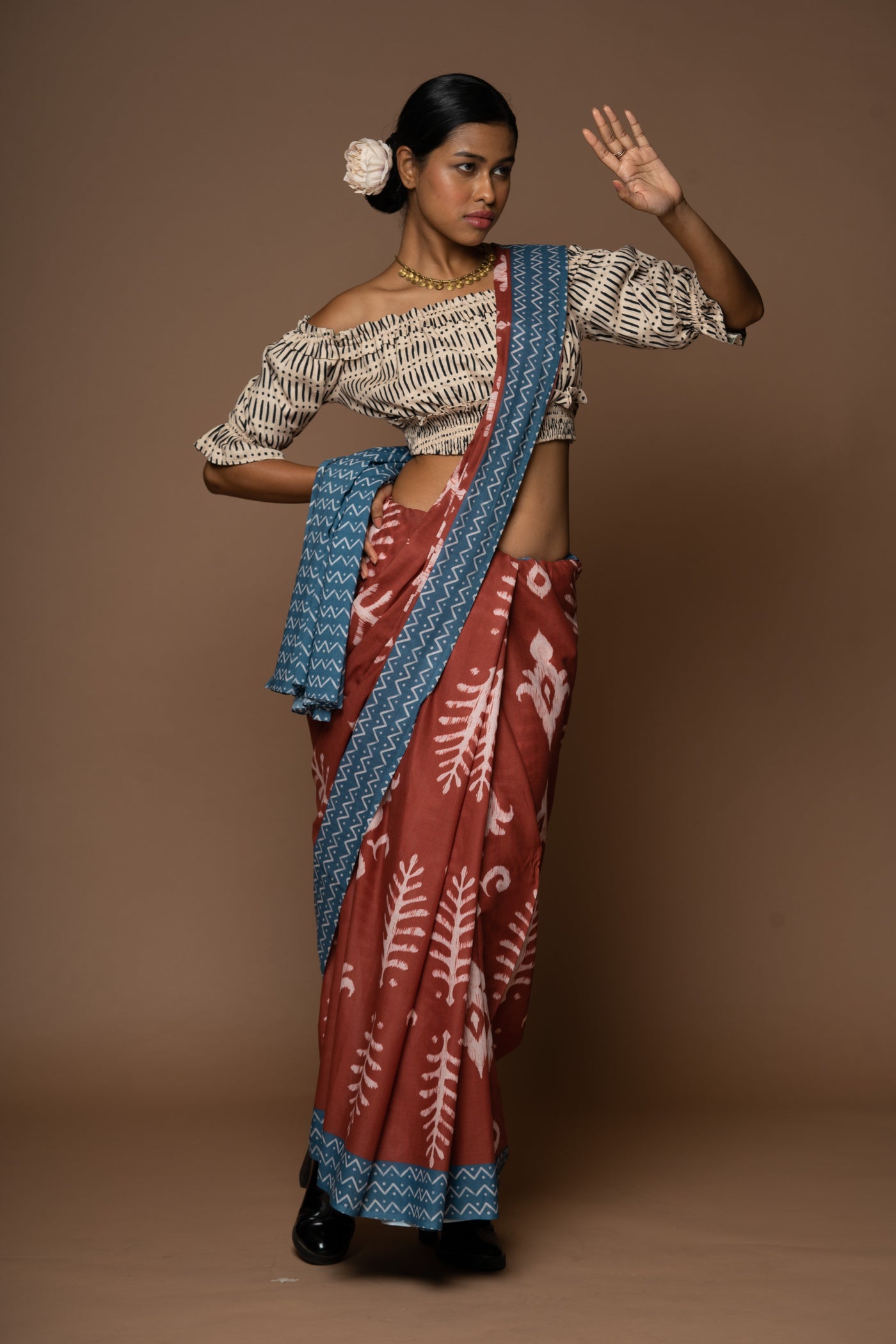 Chic in the Valley Cotton Sari