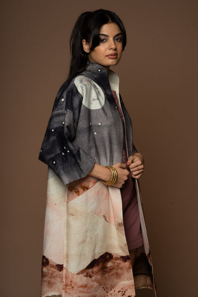 Elysian Reversible Long Trench Coat